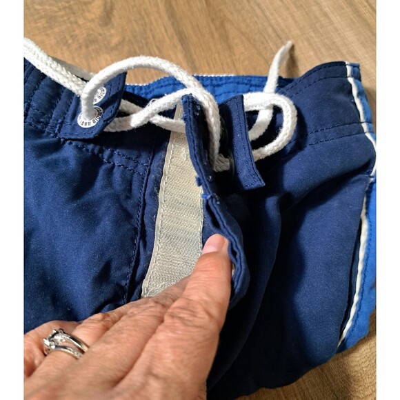Abercrombie Kids Boys Board Swim Blue Shorts Bermudas- Lined- Size Medium - Picture 9 of 11